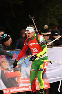 2014-04-01 Biatlon bo'yicha Jahon kubogi Oberhof - Erkaklar ta'qibi - 30 - Vladimir Chepelin.JPG