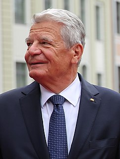 Joachim Gauck Former president of Germany