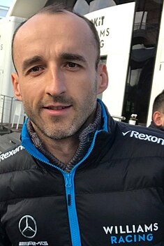 2019 Formula One tests Barcelona, Kubica (32309897777).jpg