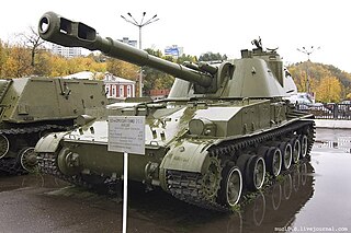 2S3 Akatsiya Self-propelled artillery