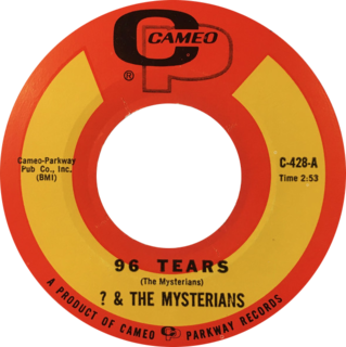 96 Tears 1966 single by ? and the Mysterians