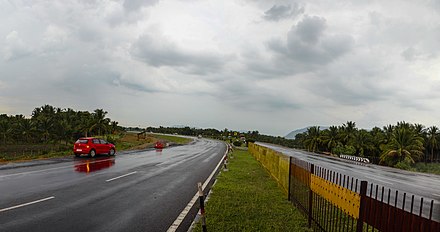 National Highway 44 near Bangalore.