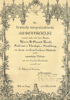 Deutsche Morgenländische Gesellschaft historical society