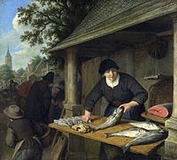 Η ψαροπώλισσα, 1672, Άμστερνταμ, Ρέικσμουζεουμ