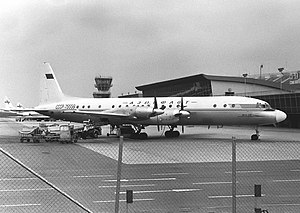 Accidente de un Il-18 de Aeroflot en Leningrado en 1974