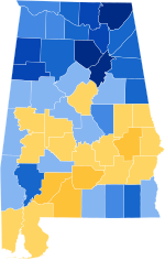 Thumbnail for 1844 United States presidential election in Alabama