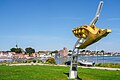 * Nomination Albatross, the figurehead of the training sailing ship Gorch Fock as a monument in Kappeln, Schleswig-Holstein --JoachimKohler-HB 10:50, 4 September 2024 (UTC) * Promotion  Support Good quality. --Benjism89 12:19, 4 September 2024 (UTC)