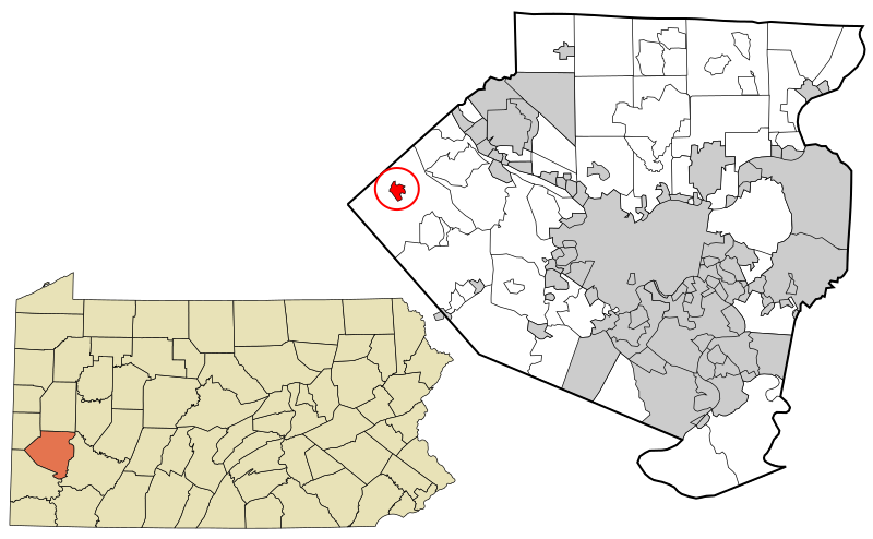 File:Allegheny County Pennsylvania incorporated and unincorporated areas Clinton highlighted.svg