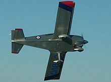 Underside of an AA-1 Yankee, showing the square fuselage construction