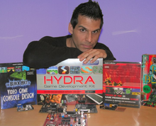 Andre LaMothe, Game Development and Hardware.png hakkındaki en önemli çalışmalarından bazılarıyla birlikte