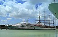 Antigua - St. John's Harbor - "Seaborn Spirit" and "Seacloud" - panoramio.jpg