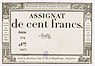 Асигнація номіналом 100 франків (1795)
