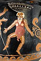Asteas - RFVP 2-26 - Dionysos and phlyax balancing a basket - youth and woman - London BM 1772-0320-661 - 06
