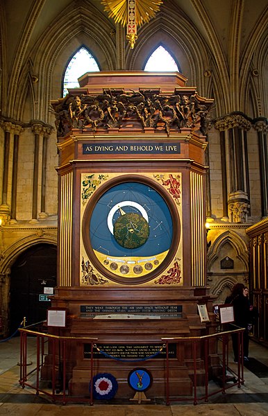 York Minster astronomical clock