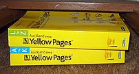 Auckland 2004 Yellow Pages books