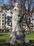 Paul Verlaine i Jardin du Luxembourg