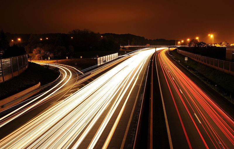 File:Automobile light trails.jpg