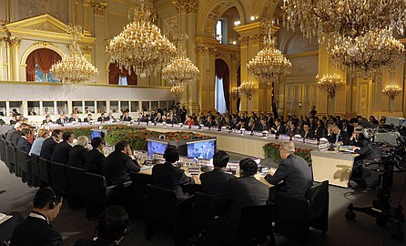 Το Δωμάτιο του Θρόνου κατά την εναρκτήρια τελετή του Ασιατικού-Ευρωπαϊκού Συμποσίου το 2010