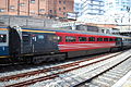 Mk3a First Open 11027 in original Virgin Trains West Coast livery at Birmingham New Street in July 2009