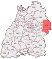 Deutsch: Wahlkreis 270: Aalen - Heidenheim
