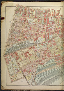 1921 Los Angeles real estate map Baist's real estate atlas of surveys of Los Angeles, California, 1921 (31296).jpg