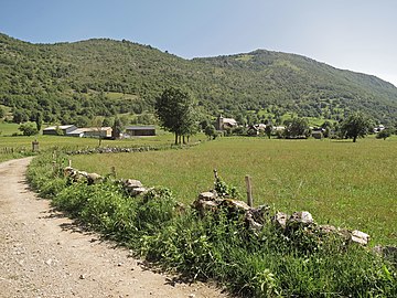 Balagué vu depuis Lacagne.