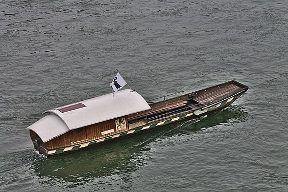 Cable ferry, Basel, Switzerland