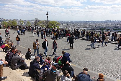 Comment aller à Parvis du Sacré-Cœur en transport en commun - A propos de cet endroit