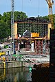 Bau Neckarbrücke im Rahmen Stuttgart 21