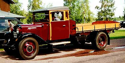 Bedford WLG lastvogn 1933