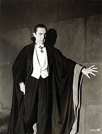 Bela Lugosi as Dracula, anonymous photograph from 1931, Universal Studios.jpg