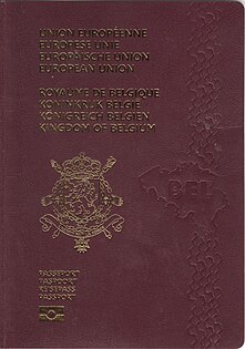 Belgian passport