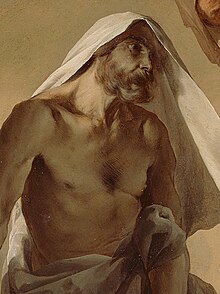 Bernardo Cavallino (Italian - The Shade of Samuel Invoked by Saul - Google Art Project (cropped).jpg