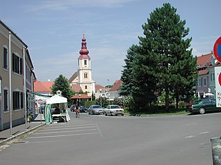 Fehring Place in Styria, Austria