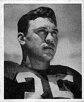 Bill Dudley's #35 was retired by Virginia Bill dudley bowman 1948.jpg