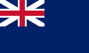Büyük Britanya Mavi Ensign (1707-1800) .svg