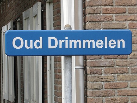 Bord Oud Drimmelen