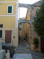 Straatje in het oude gedeelte van Borgio Verezzi.