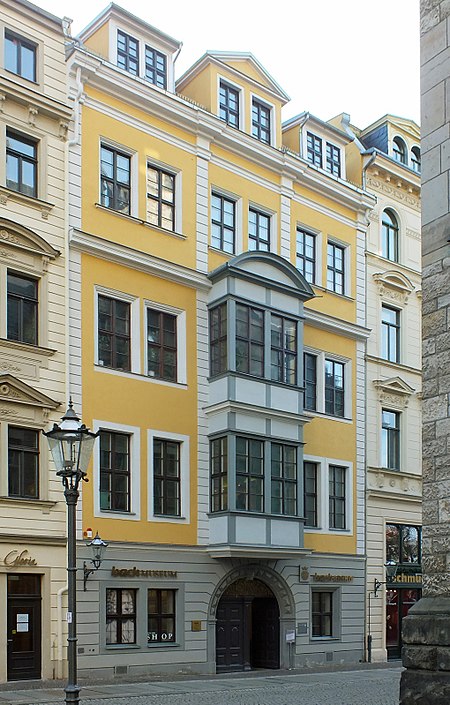 Bosehaus Leipzig Straßenfront 1