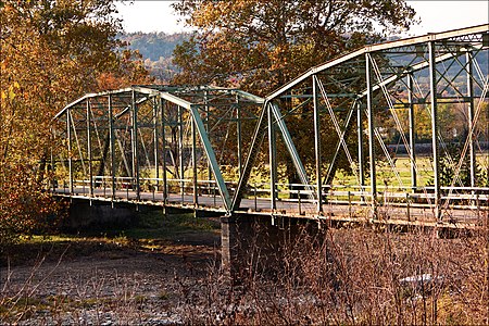 El puente Woolsey (1925), cerca de Woolsey, Arkansas