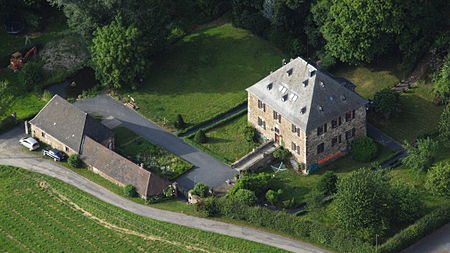 Burg Vilzelt, Luftaufnahme (2014)