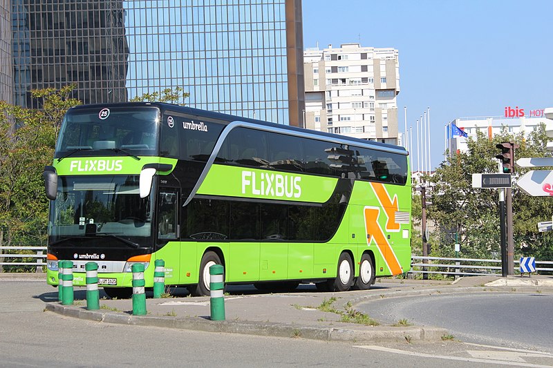 ônibus na França 