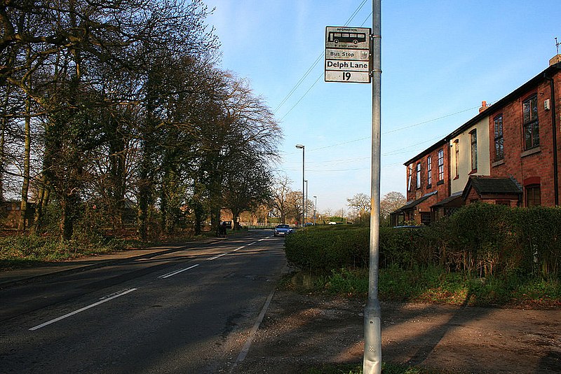 File:Bus stop on Southworth Lane - geograph.org.uk - 1815266.jpg