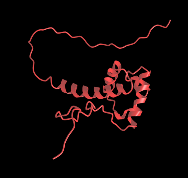 File:C19orf47 tertiary structure from iCn3D.png