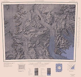 Mapa de glaciares.