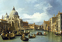 Le Grand Canal de Venise par Canaletto