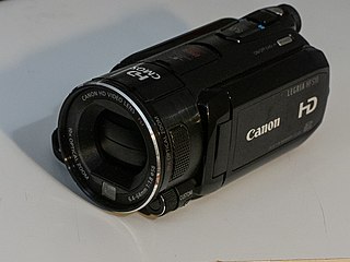 <span class="mw-page-title-main">Canon HF S10</span> Camcorder