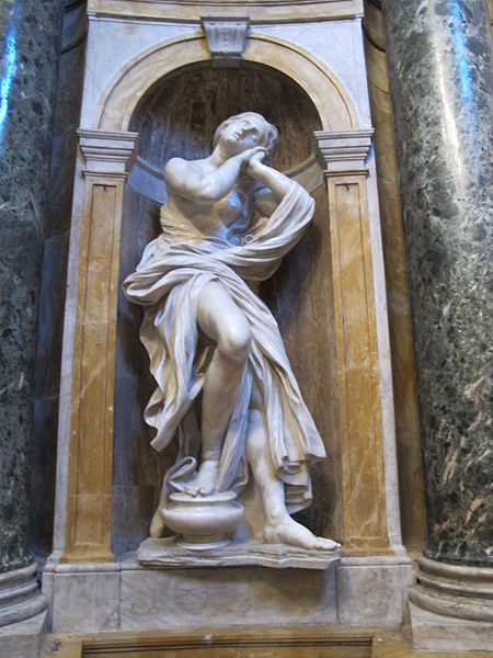 File:Cappella chigi (siena), gian lorenzo bernini, Santa Maria Maddalena 01.JPG