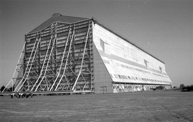 One of the airship hangars at Cardington