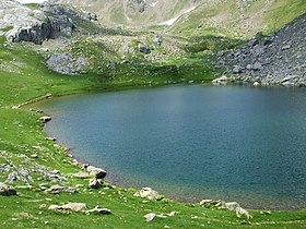 A Lac Castérau cikk illusztráló képe